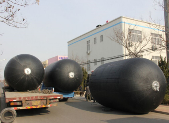 50kpa 초기 내부 압력 스링 펜더 강화 고무 담긴 나일론 코드 직물 색상 검은색