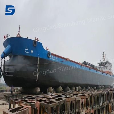 자동차 서스펜션, 산업 기계 및 충격 흡수가 필요한 중장비에 적합한 검은색 고무 에어백